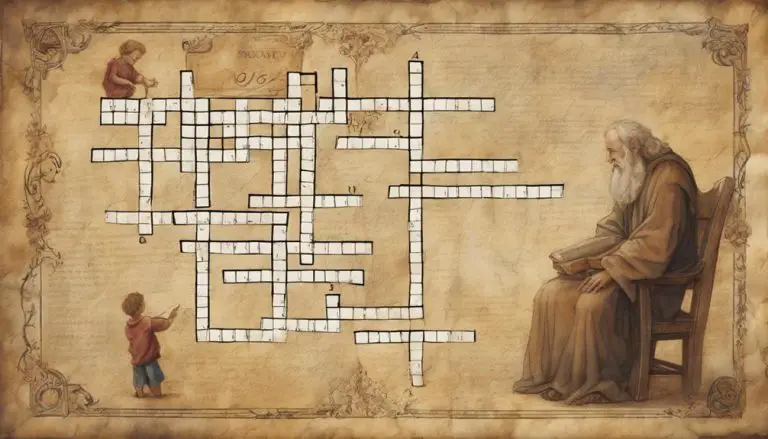 biblical crossword with significance