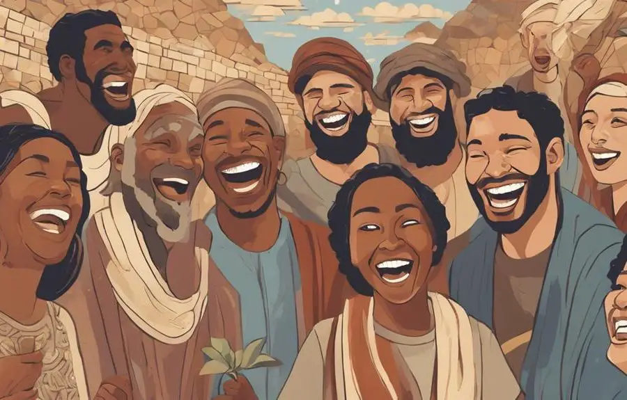 biblical laughter different types