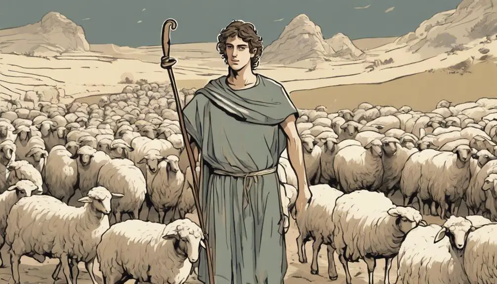 biblical shepherd becomes king