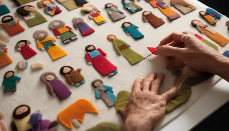 biblical storytelling with felt