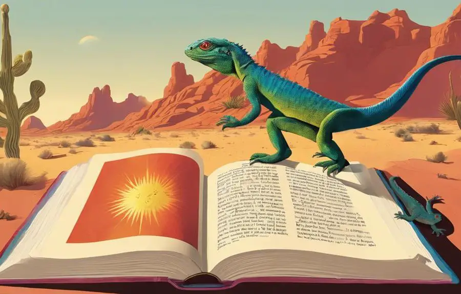 biblical symbolism of lizards