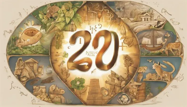 biblical symbolism of number 20