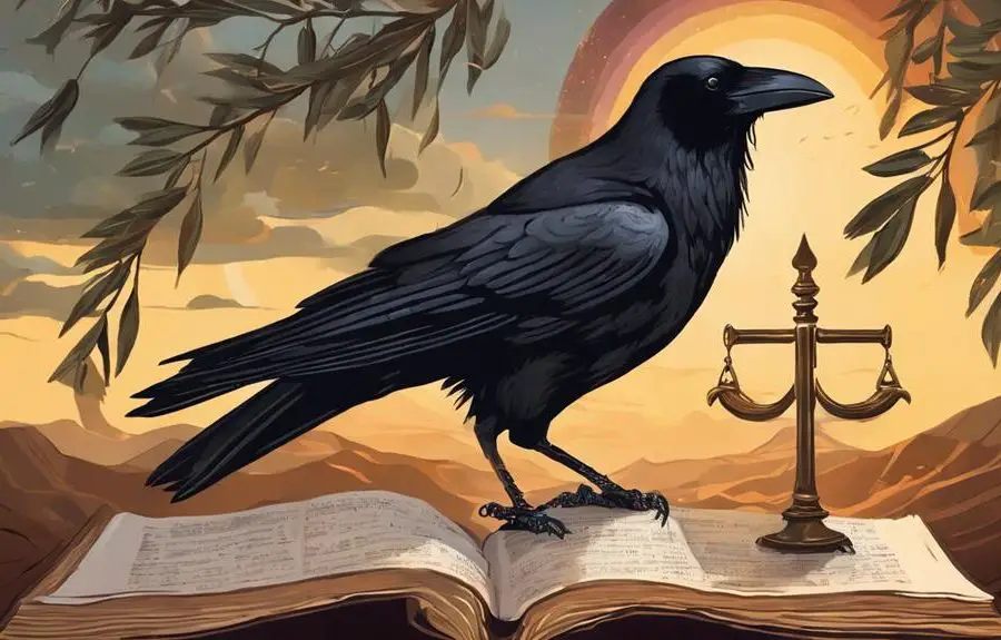 crow symbolism in christianity