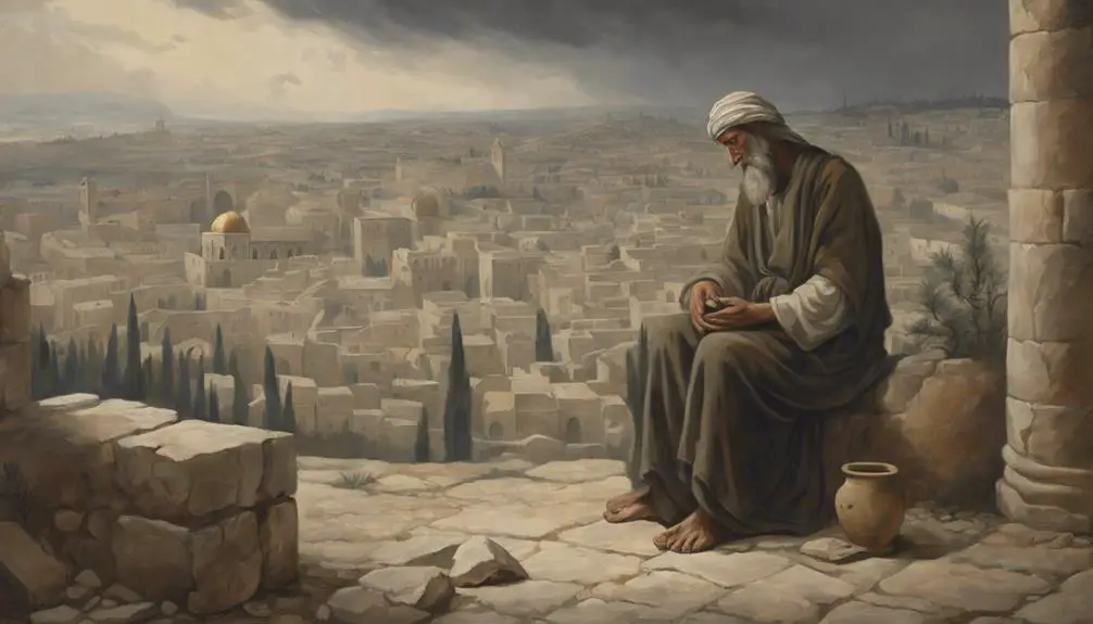 prophet mourns jerusalem s destruction