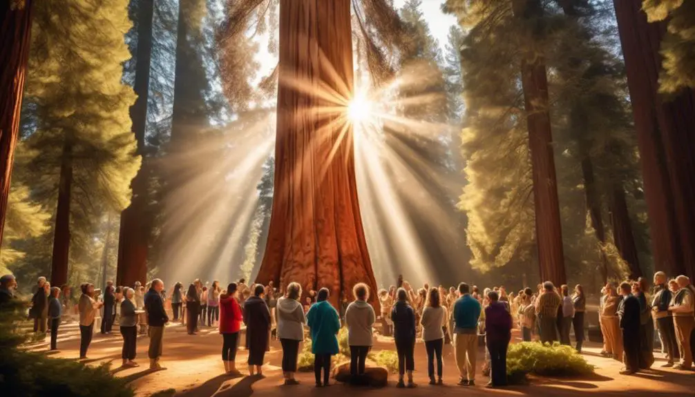 sacred sequoias stand tall