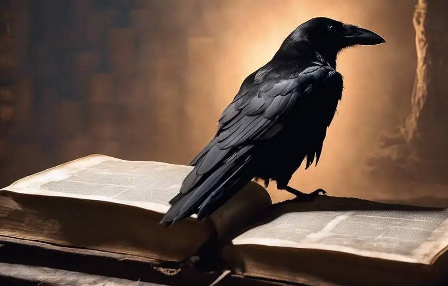 symbolism of crows in christianity