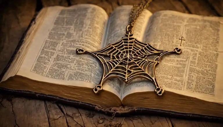 symbolism of spiders biblically