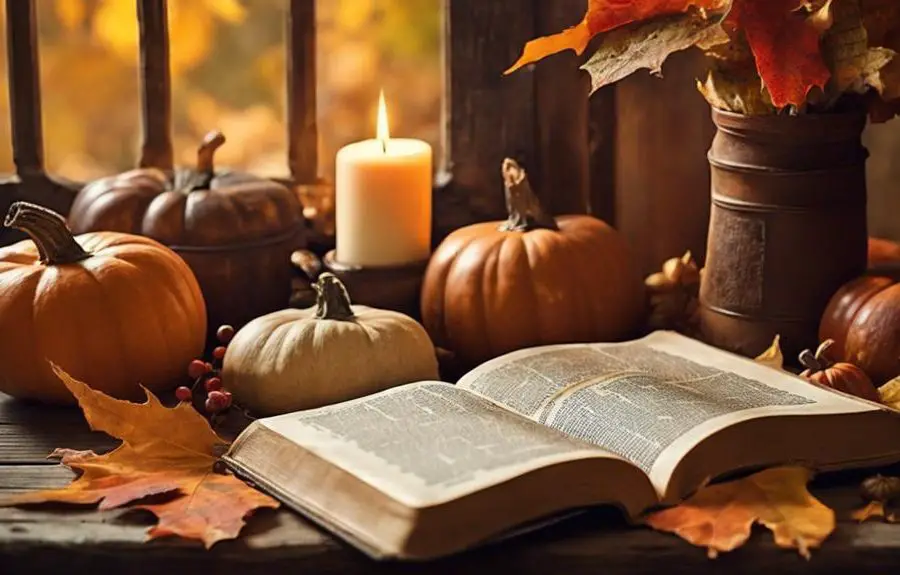 thanksgiving bible verses list