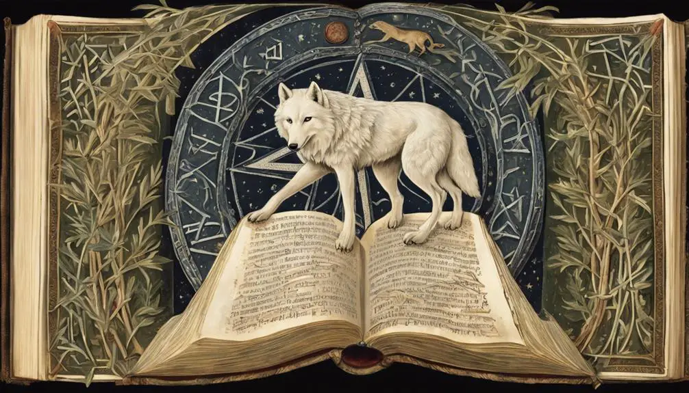 white wolf in scripture