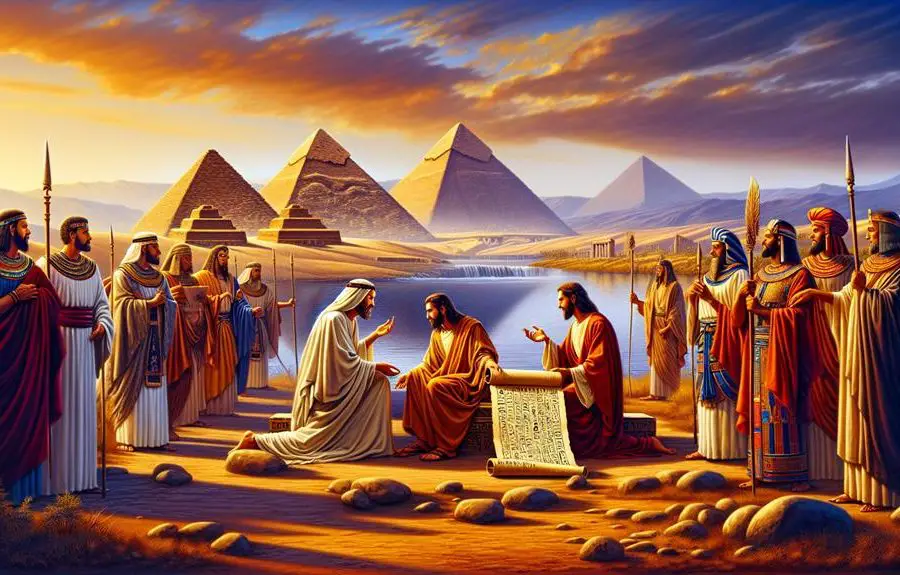 ancient egyptians in scripture