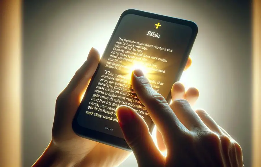 bible app highlighting instructions