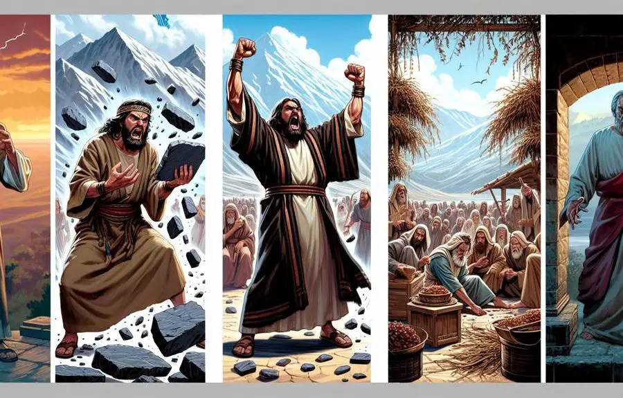 biblical anger stories analysis