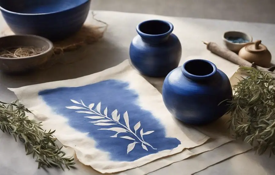 biblical significance of indigo