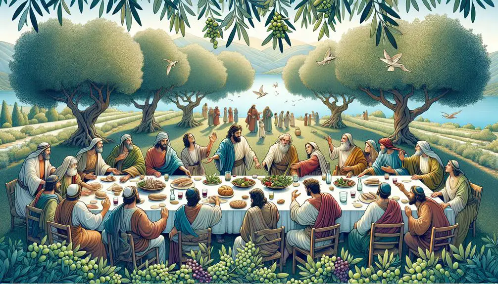 buffet in the bible