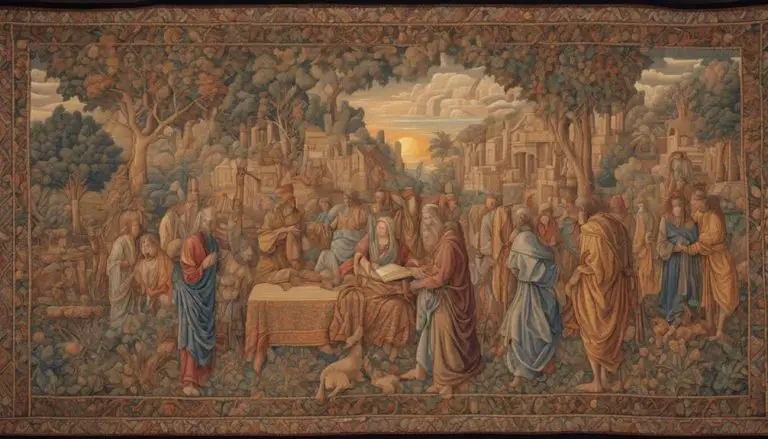 intricate tapestry of scripture