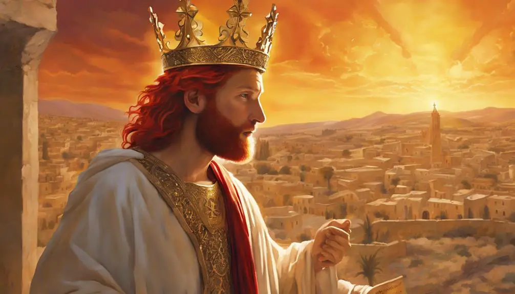 king david s fiery struggle