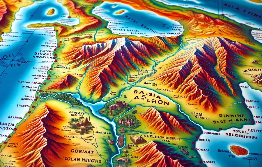 location of ancient bashan