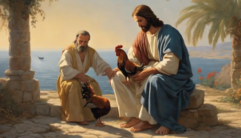 peter s denial forgiven by jesus