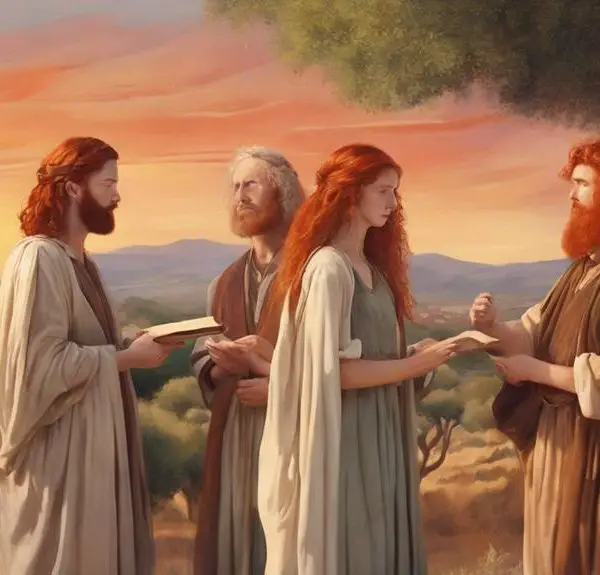 red hair in scripture