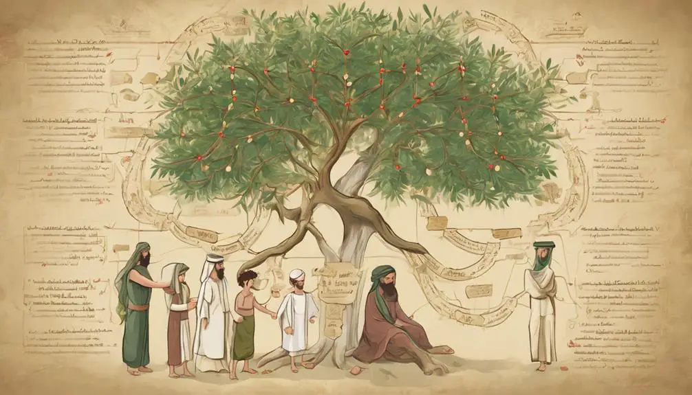 shimeah s genealogical ties detailed