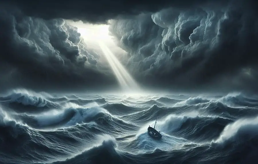 storm symbolism in scripture