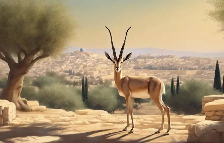 symbolism of gazelle biblical