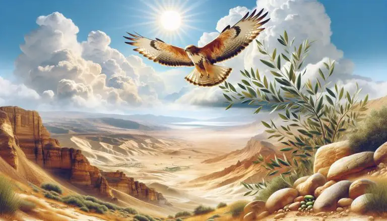 symbolism of hawk biblical