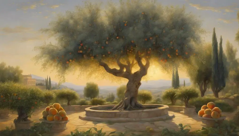 symbolism of peaches biblical