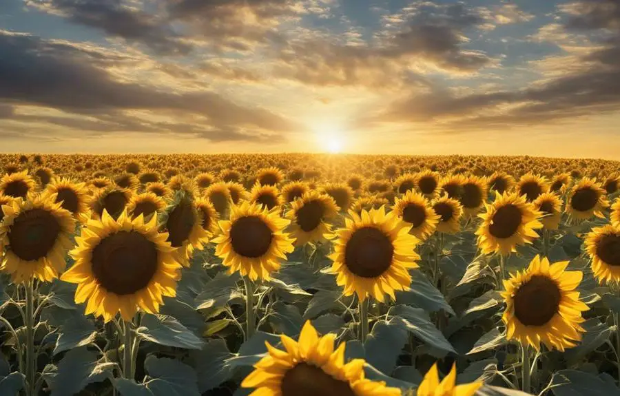symbolism of sunflowers in religion