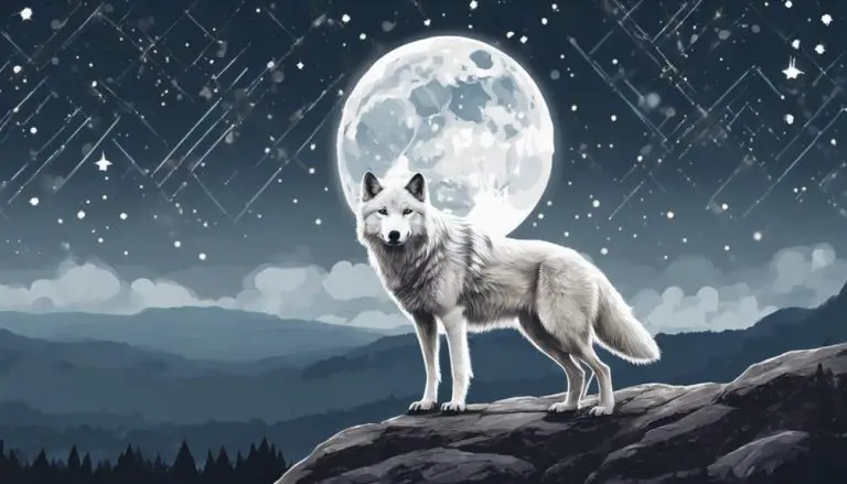 symbolism of the white wolf