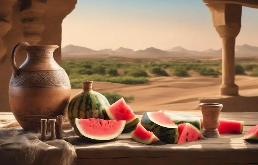 unexpected mention of watermelon