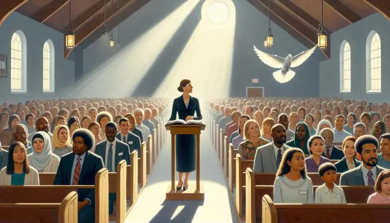 women preaching in church