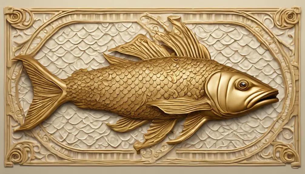 ancient christian fish symbol