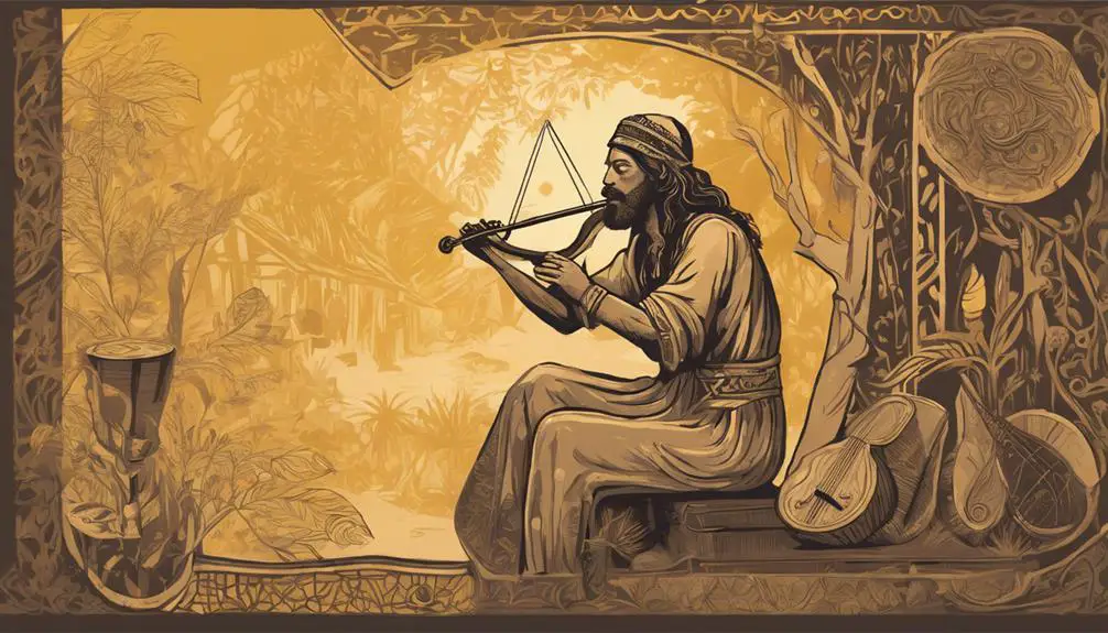 ancient musical instruments origin