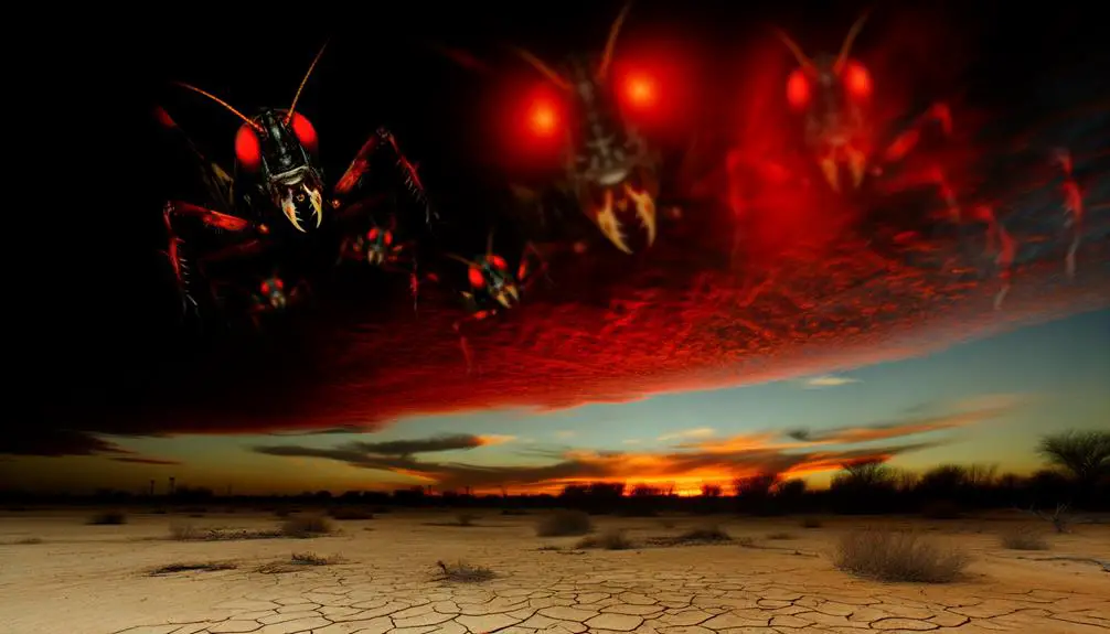 apocalyptic vision of locusts