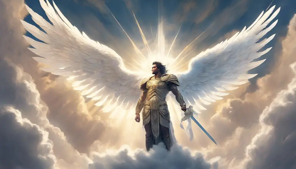 archangel michael leads angels