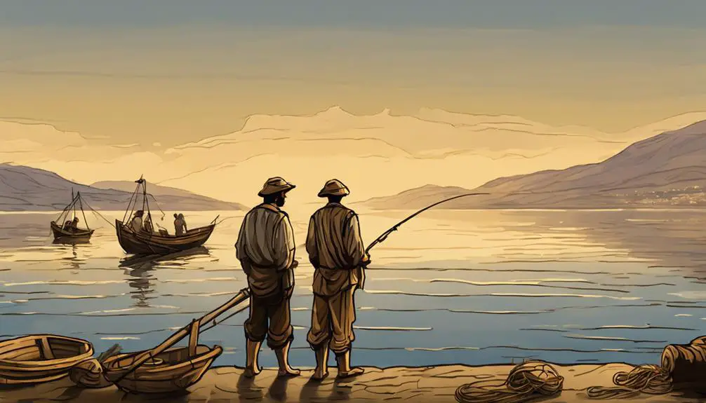 biblical brothers start fishing