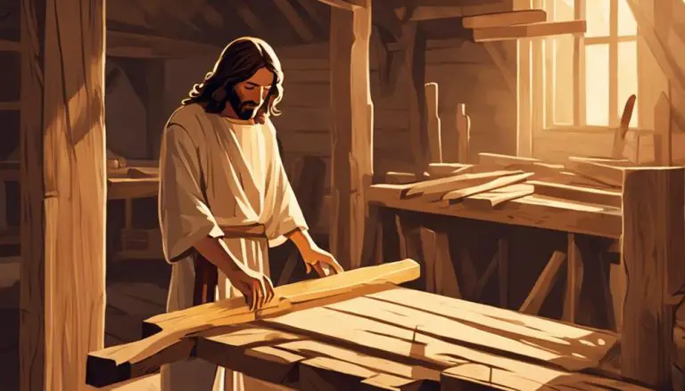 biblical carpenter jesus christ