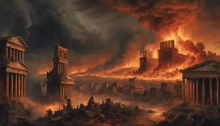 biblical cities destroyed by fire