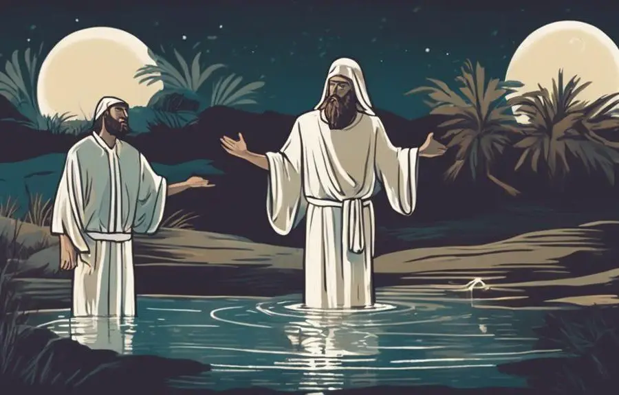 biblical figure baptized twice