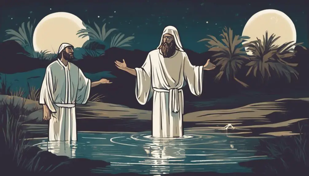 biblical figure baptized twice