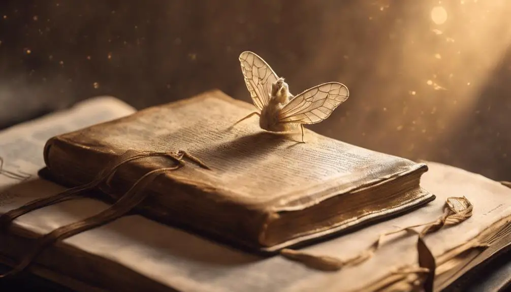 biblical imagery of moths