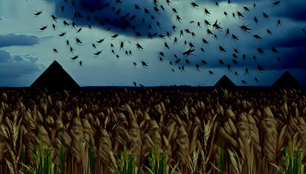 biblical plague of locusts