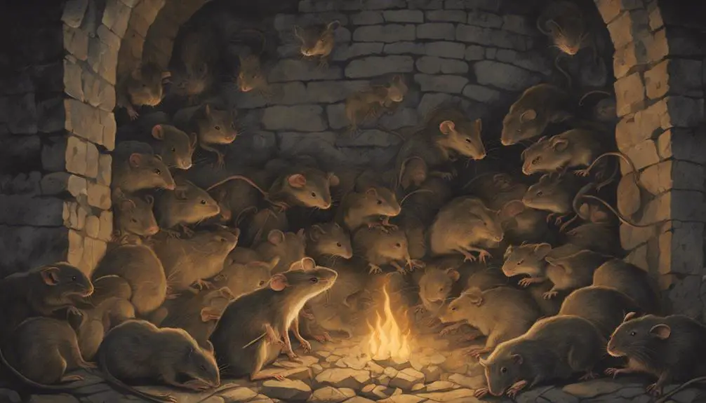 biblical plague with rodents