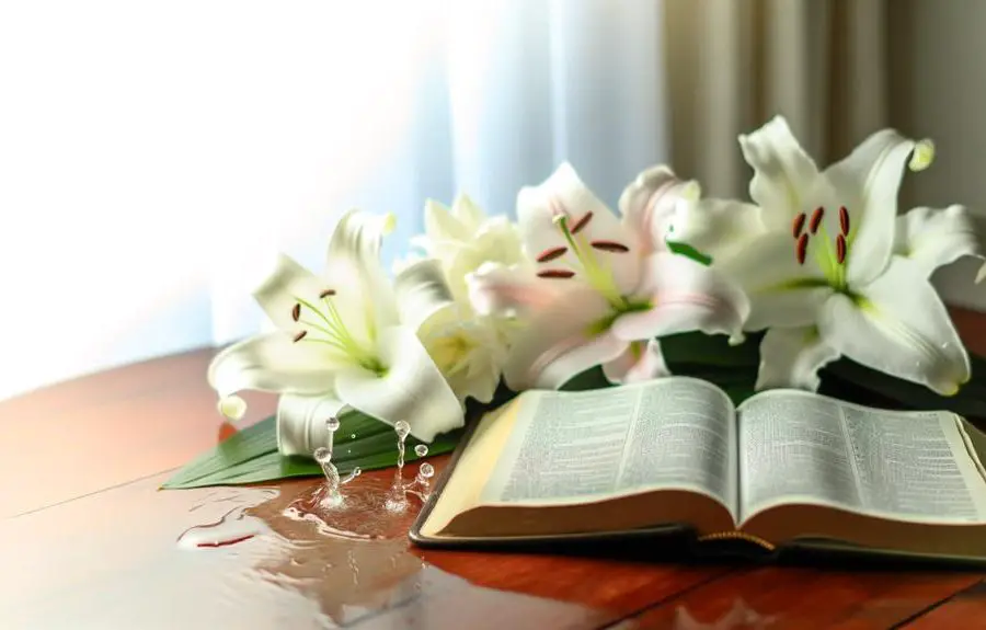 biblical scriptures for christening