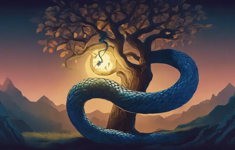 biblical serpent deceives eve