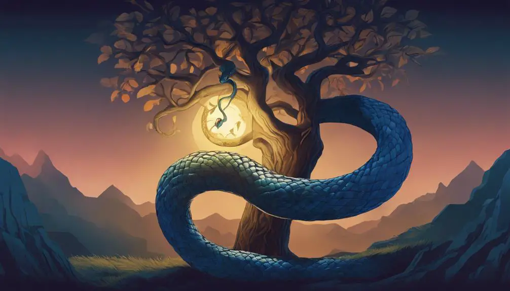 biblical serpent deceives eve