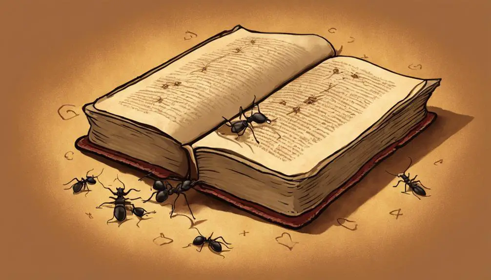 biblical symbolism of ants
