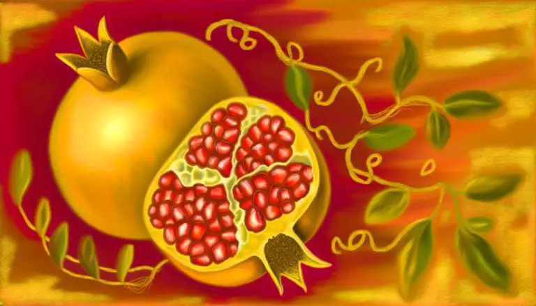 biblical symbolism of pomegranates