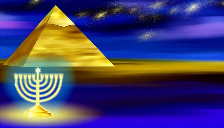 biblical symbolism of pyramids